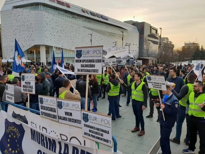 Proteste Sindicat Europol