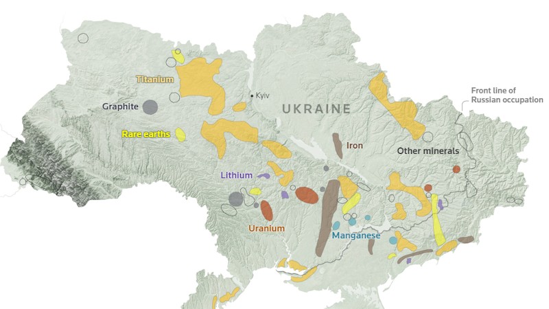 Care dintre mineralele rare din Ucraina sunt sub controlul Kievului și ce presupune acordul cu SUA
