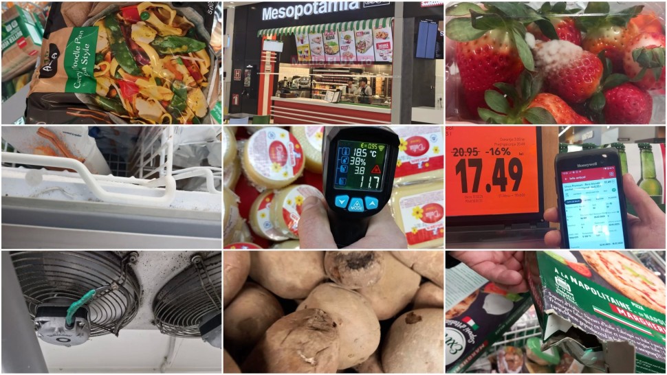 Cele mai mari lanțuri de supermarketuri din România controlate de ANPC S-au dat amenzi de peste 1 milion de lei