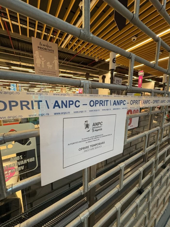 Auchan-ul din AFI Cotroceni, închis miercuri de ANPC