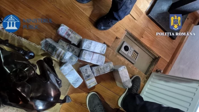 Procurorii au găsit miercuri mari sume de bani, arme și muniție la apropiați Georgescu. Sute de mii de dolari în seiful bodyguardului