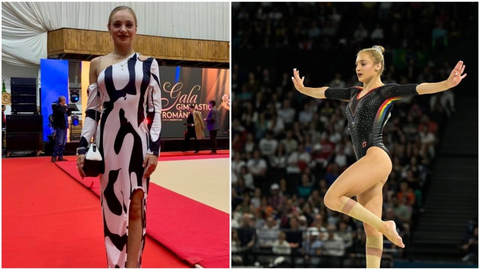 Sabrina Voinea vrea să fie model pentru Cătălin Botezatu. De pe podium gimnasta a ajuns la prezentări de modă