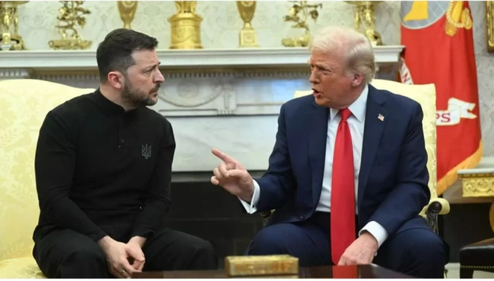 Trump si zelenski