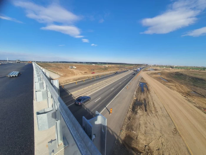 Ionel Scrioșteanu anunță vestea cea mare privind Autostrada Bucureștiului A0! AKTOR începe deja lucrările de semnalizare rutieră pe lotul 3 Sud! Când va fi gata