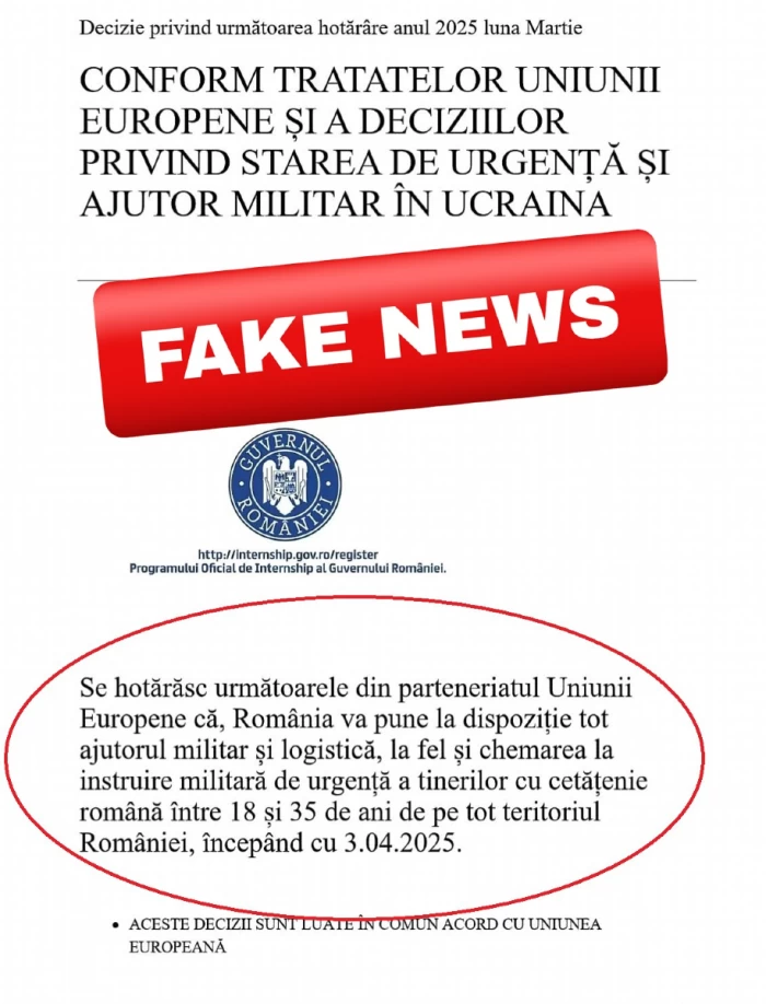 Val de dezinformări