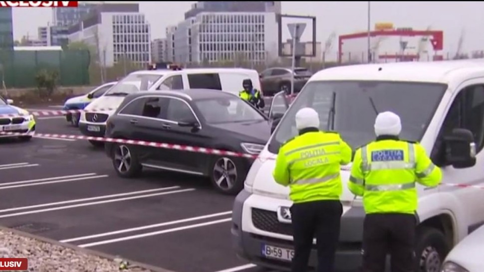 Om de afaceri descoperit mort în parcarea unui mall din nordul Capitalei. Dispăruse de câteva zile