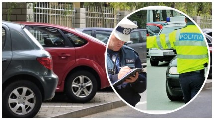 Se dă amendă 2.000 de lei pentru mașinile parcate neregulamentar în București Poliția a intrat pe fir și le ridică imediat