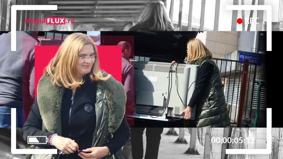 EXCLUSIV PAPARAZZI Elisabeta Lipă între canotaj și căratul televizoarelor. Forța fizică își spune cuvântul FOTO  VIDEO