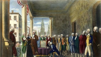 Cum a fost ceremonia de învestire lui George Washington primul președinte al SUA
