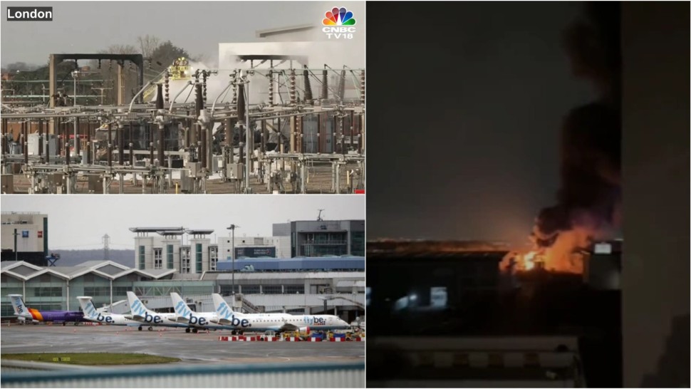 Aeroportul Heathrow din Londra închis total O pană de curent provocată de un incendiu l-a blocat. Cel puțin 1 351 de zboruri afectate VIDEO