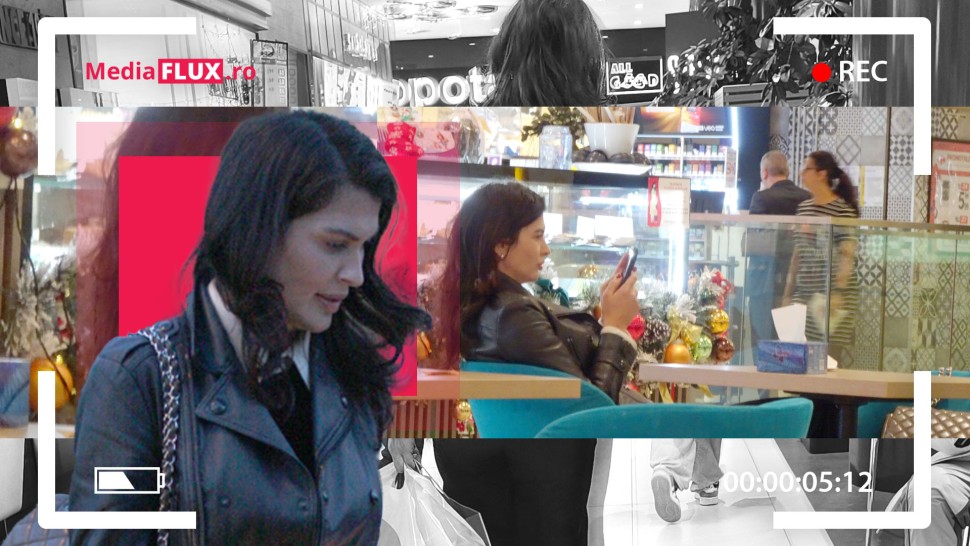 EXCLUSIV PAPARAZZI. Mamă-modernă Mădălina Pamfile merge la mall ca sa stea liniștită VIDEO  FOTO