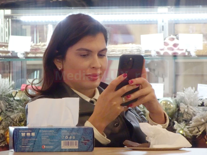 Mădălina Pamfile în mall