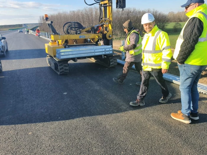 Ionel Scrioșteanu anunță vestea cea mare privind Autostrada Bucureștiului A0! AKTOR începe deja lucrările de semnalizare rutieră pe lotul 3 Sud! Când va fi gata
