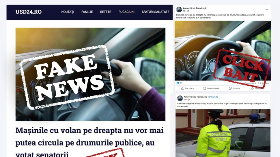 Registrul Auto Român anunț pentru toți șoferii. Informații false pe rețele sociale