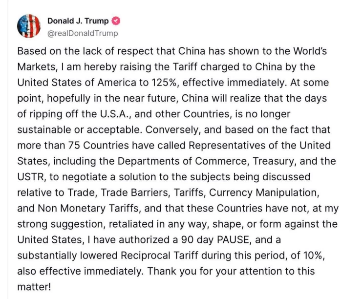 postare Trump