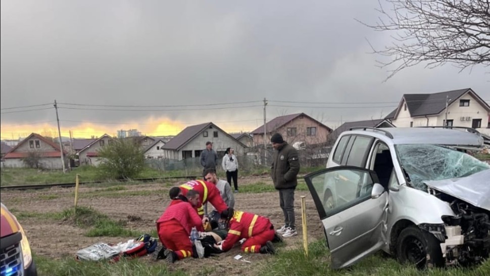 Accident tragic în județul Constanța. Două persoane au murit în urma coliziunii teribile dintre mașinile lor FOTO  VIDEO