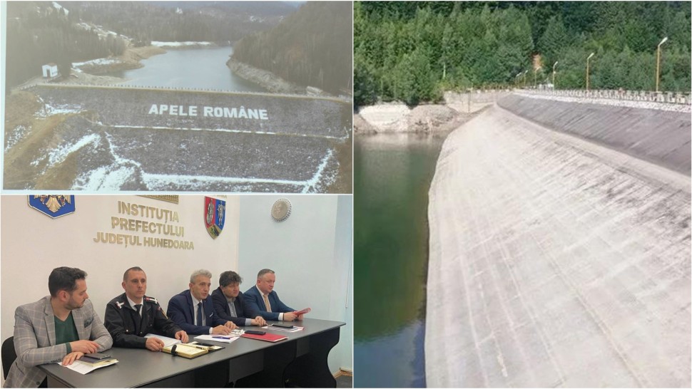 Alertă la Barajul Valea de Pești din Hunedoara după ce au început să apară fisuri Autoritățile au dispus măsuri urgente Nu există niciun pericol