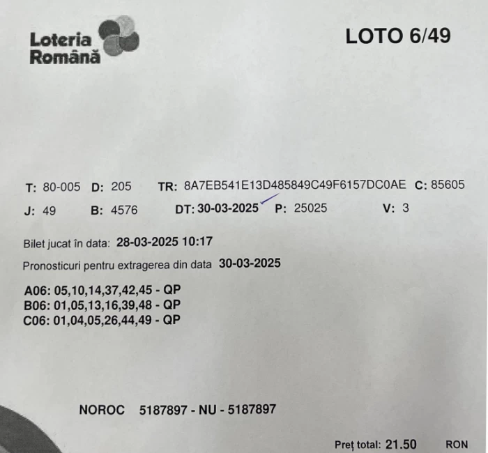 Bilet loto
