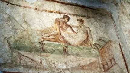 Povestea frescelor din bordeluri descoperite la Pompei. Cum se practica prostituţia în acea vreme