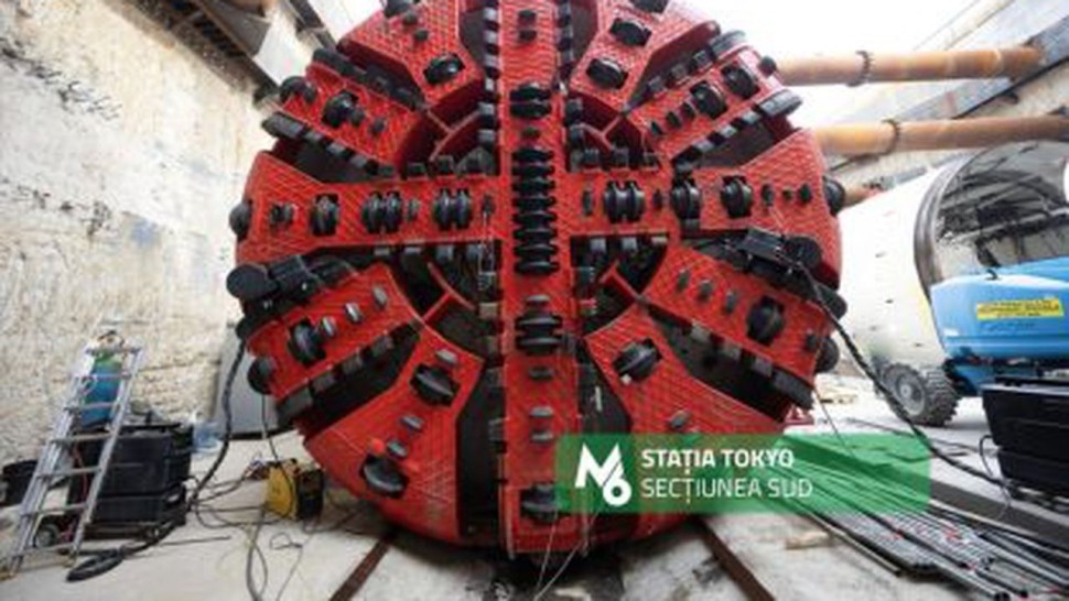 Metrou spre Otopeni. Astăzi a fost lansată prima cârtiță care va săpa la secțiunea 1 Mai  Tokyo