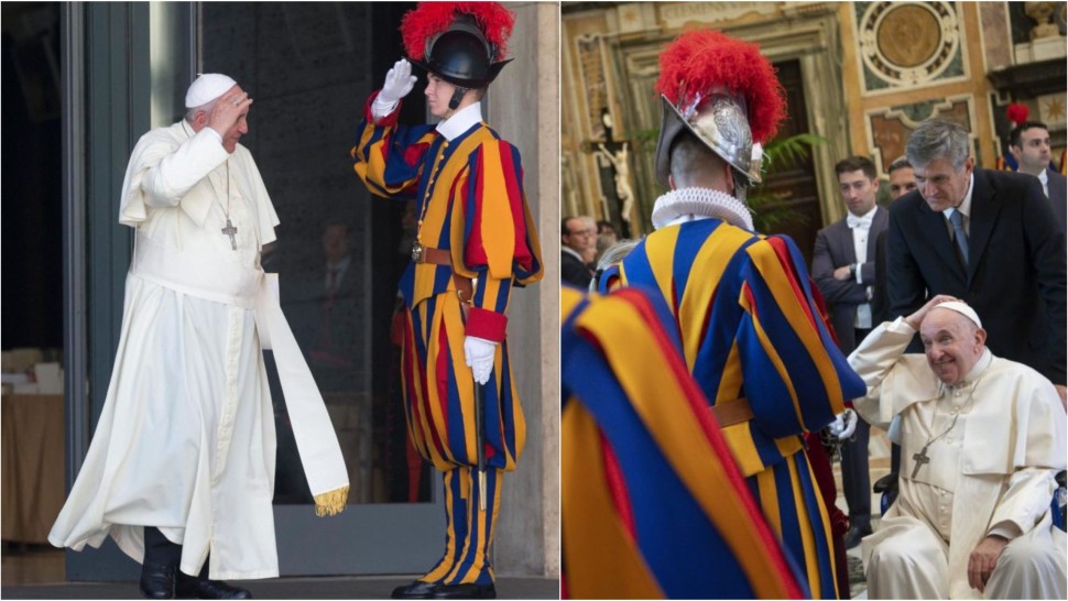 De ce era păzit Papa Francisc de bodyguarzi elvețieni Povestea Gărzii Elvețiene de la Vatican cea mai mică armată din lume