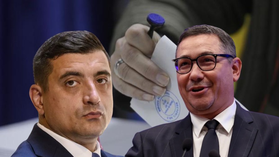 Ponta - Simion ceartă pe Facebook . Eu ascult de domnul Călin Georgescu