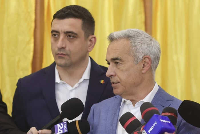 George Simion și Călin Georgescu a transmis primul mesaj