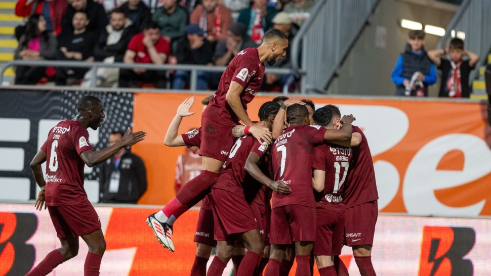 CFR Cluj a câștigat Cupa României după nouă ani. A învins Hermannstadt cu 3-2