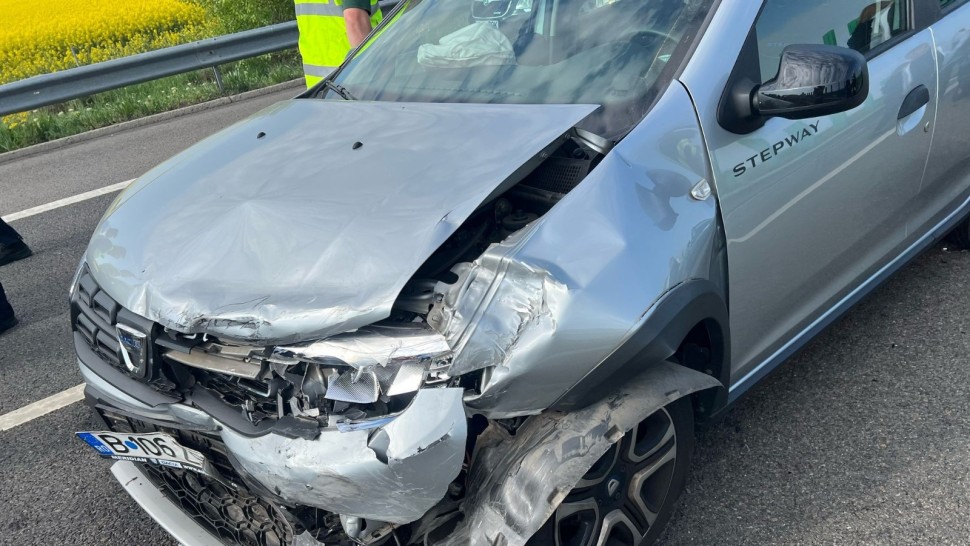 Carambol pe Autostrada Soarelui pe sensul spre Constanţa. Șase mașini implicate mai mulți răniți FOTO