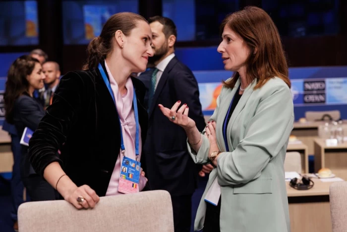 Oana Țoiu, ministrul de Externe al României, anunț după Consiliul NATO-Ucraina: Am subliniat importanța unei păci juste șidurabile