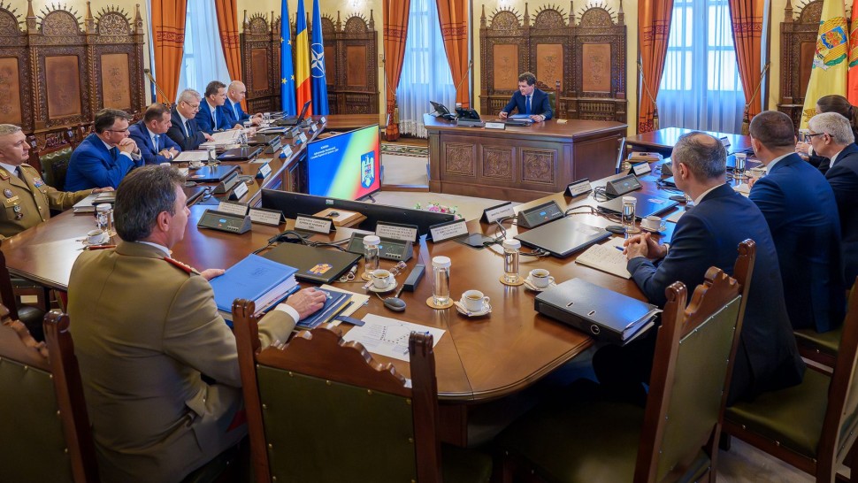 Ședință CSAT la Palatul Cotroceni. Procedurile pentru doborârea dronelor care intră în spațiul aerian național pe lista lui Nicușor Dan