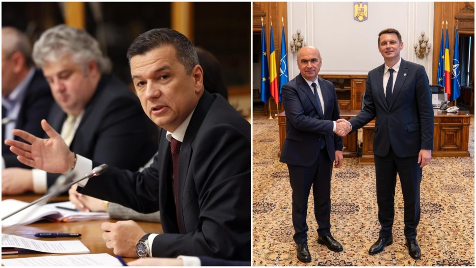 Sorin Grindeanu și Mircea Abrudean votați președinți ai Camerei Deputaților și Senatului de plen