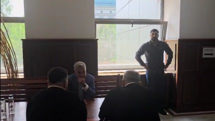 IMAGINILE ZILEI Călin Georgescu păzit bine la declarațiile de la Tribunalul București. Imagini intrate în posesia Mediaflux