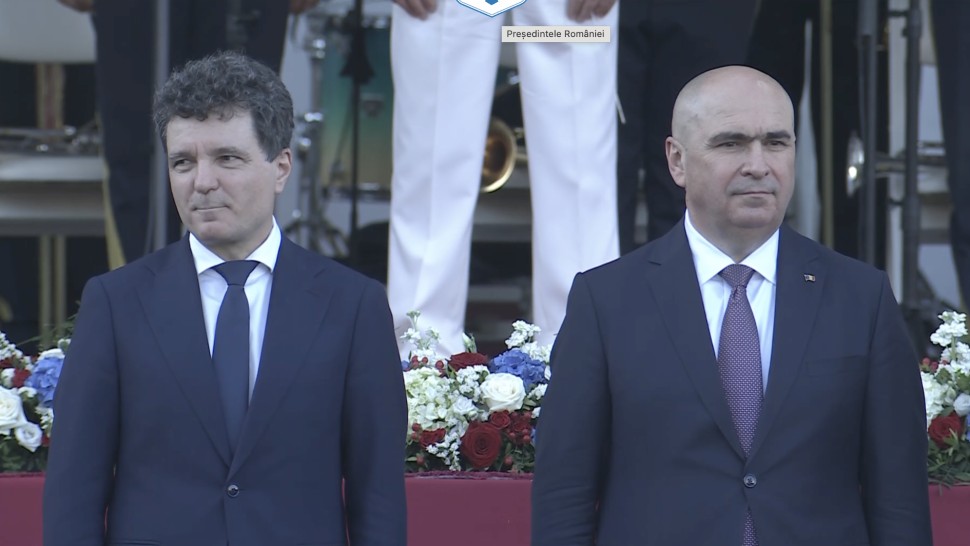 Nicușor Dan și Ilie Bolojan împreună la recepția oferită de Ambasada Statelor Unite ale Americii la București. Ce au transmis în discursuri