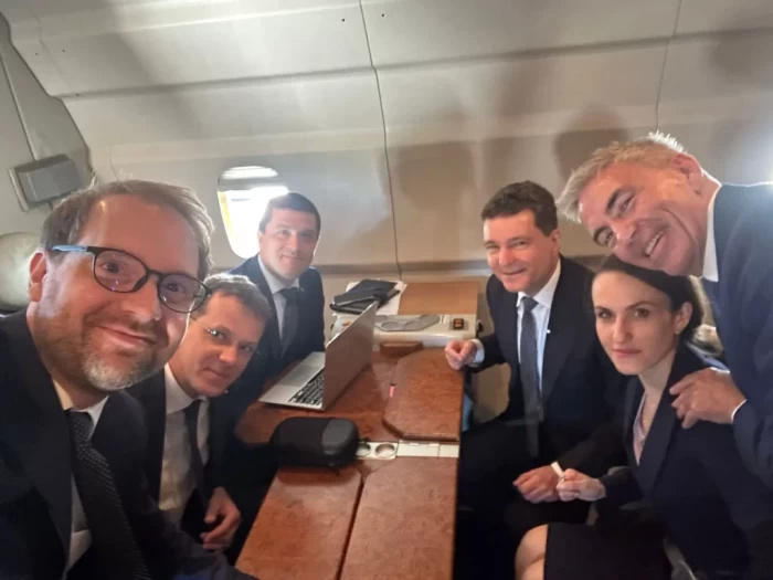 Nicuşor Dan, întâlniri în Germania cu cancelarul Merz și diaspora română