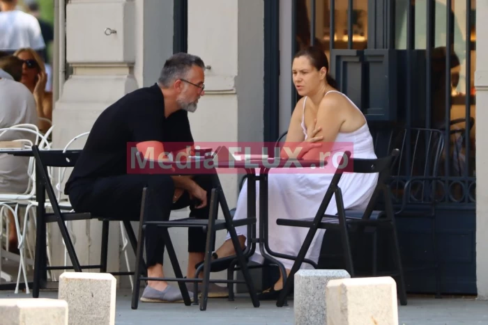 Cezar Ionașcu și Oksana Ionașcu fotografiați de paparazzi Mediaflux