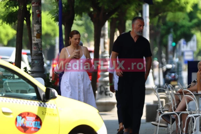 Cezar Ionașcu și Oksana Ionașcu fotografiați de paparazzi Mediaflux