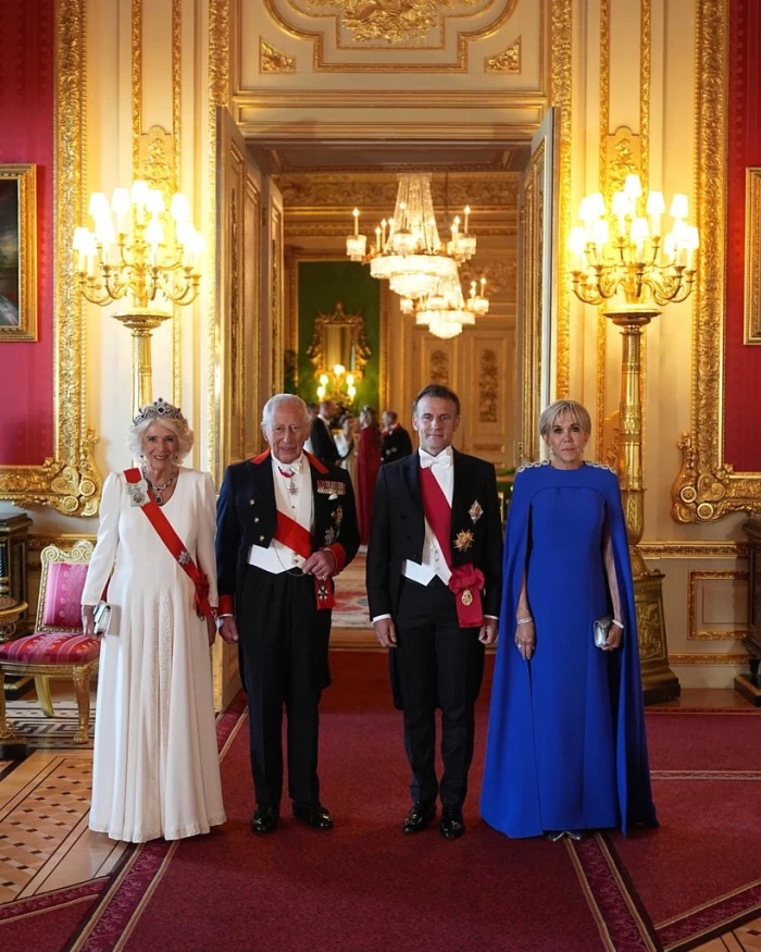 Regele Charles, banchet de stat de la Castelul Windsor în onoarea președintele Macron. Legături 