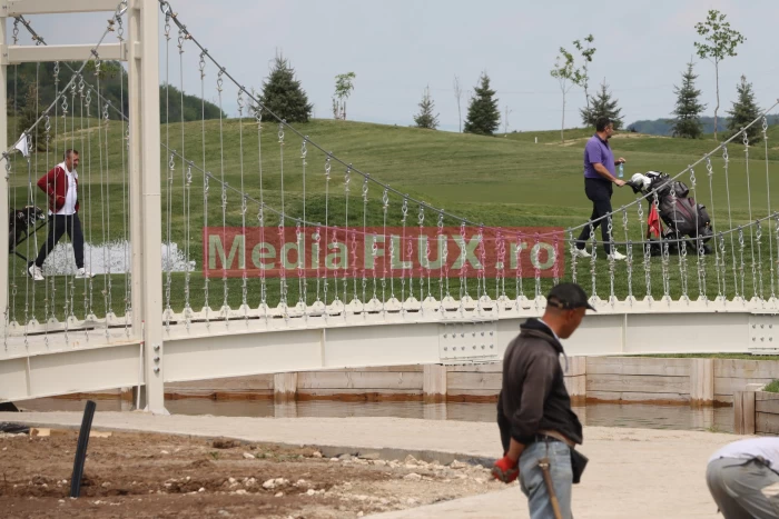 Dorin Mateiu și Dinu Pescariu, prieteni la cataramă la golf! Numitorul comun rămâne Halep