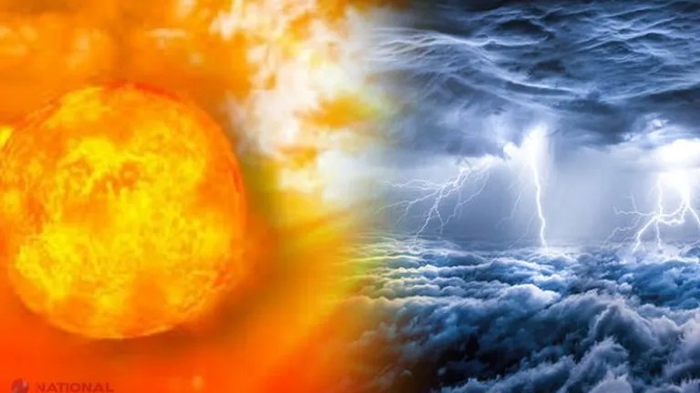 Prognoza meteo 8 august. Furtuni și temperaturi de foc în România