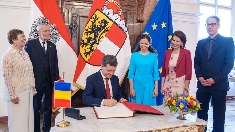 Nicușor Dan mesaj din Austria Intrăm într-o nouă etapă a consolidării parteneriatului pe care îl avem