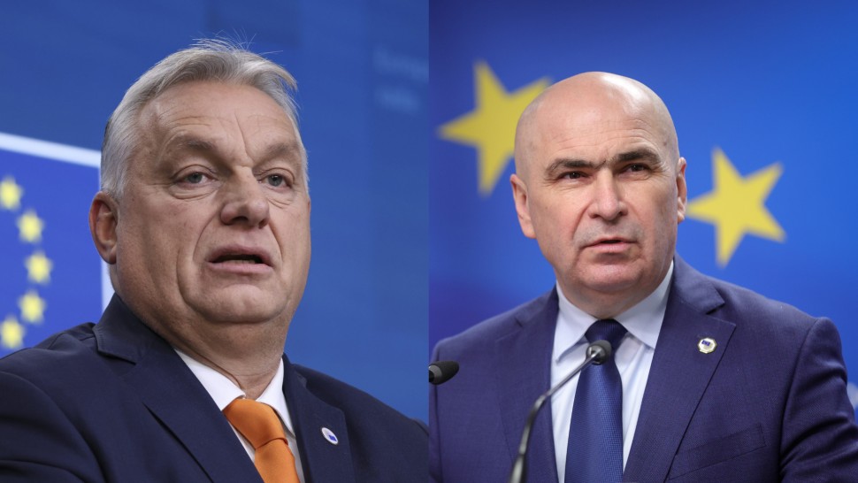 Ilie Bolojan față în față cu Viktor Orban. UPDATE Ce au discutat cei doi premieri la o cină de lucru