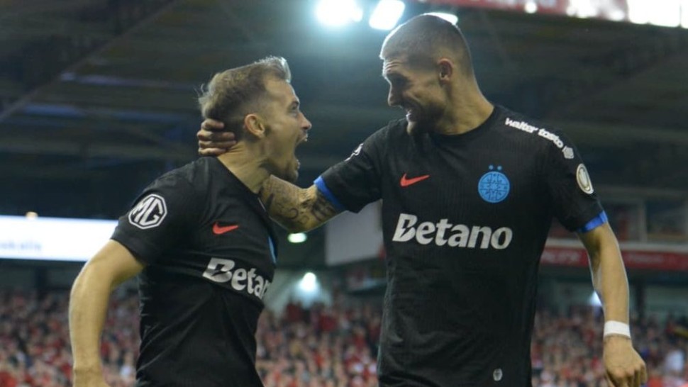 Cine transmite FCSB - Aberdeen. Unde se poate la TV meciul din play-off-ul Europa League