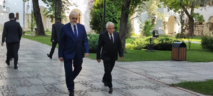Petre Daea, la funeraliile lui Ion Iliescu sursa foto: Mediaflux