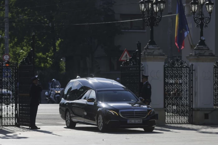 Prima zi a funeraliilor de stat organizate in onoarea fostului presedinte Ion Iliescu, la Palatul Cotroceni, 6 august 2025. sursa foto Inquam Photos / Octav Ganea