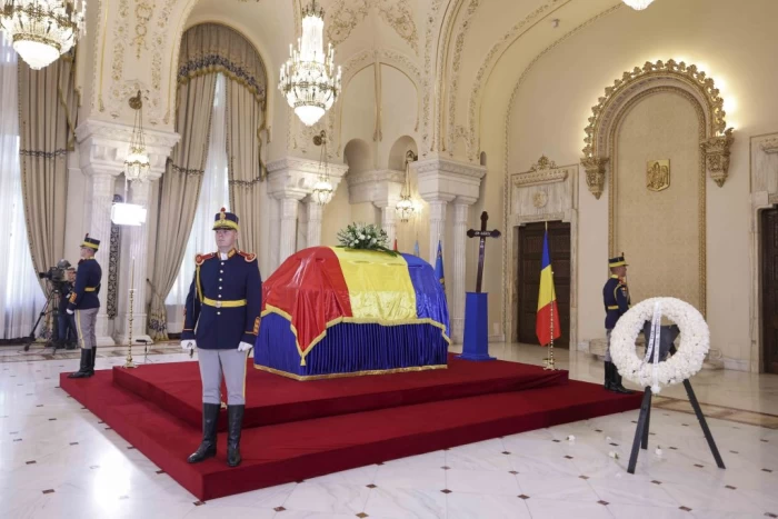 Prima zi a funeraliilor de stat organizate in onoarea fostului presedinte Ion Iliescu, la Palatul Cotroceni, 6 august 2025. sursa foto Inquam Photos / Octav Ganea
