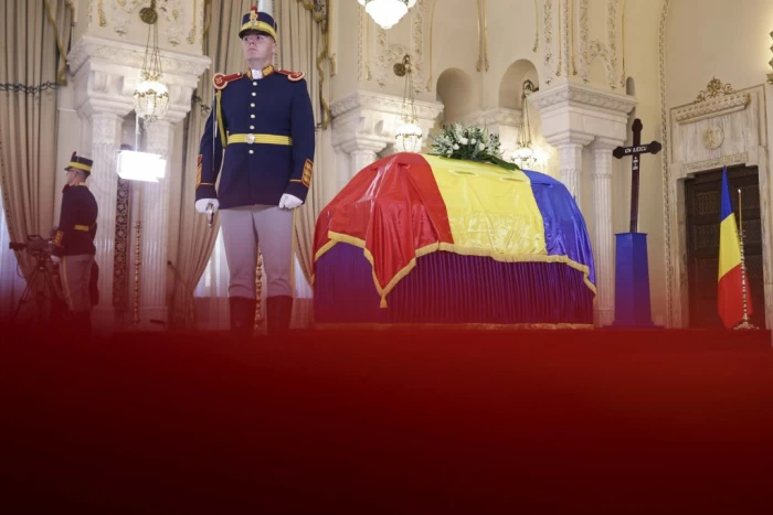 Prima zi a funeraliilor de stat organizate in onoarea fostului presedinte Ion Iliescu, la Palatul Cotroceni, 6 august 2025. sursa foto Inquam Photos / Octav Ganea