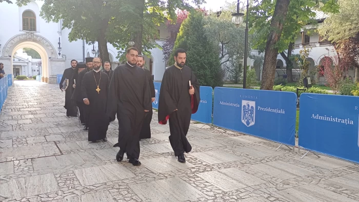 preoți la Ion Iliescu