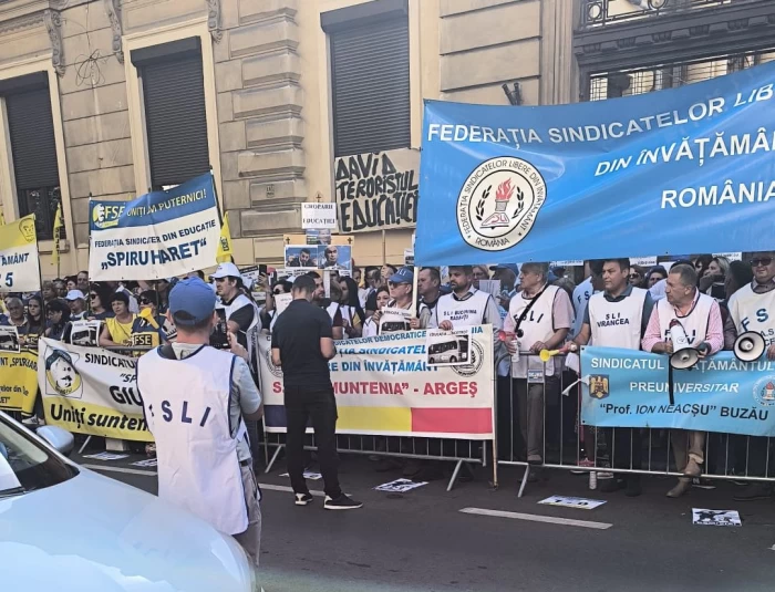 protest educatie