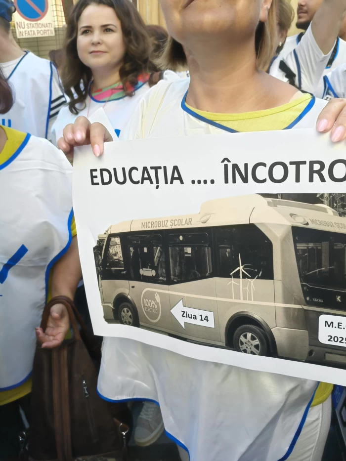 protest educatie